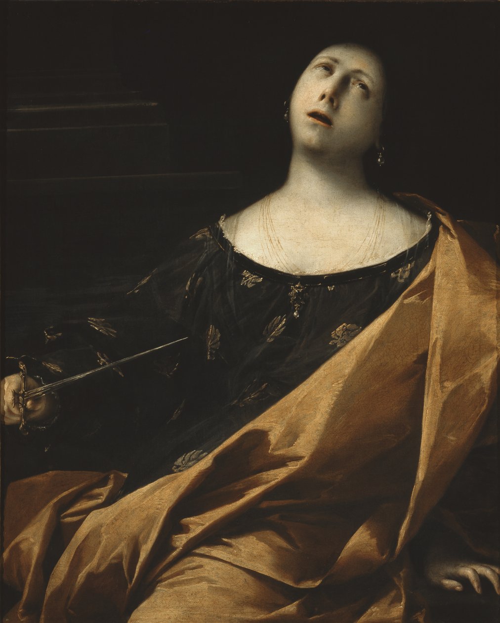 Morte de Lucretia, 1633-35 de Francesco del Cairo