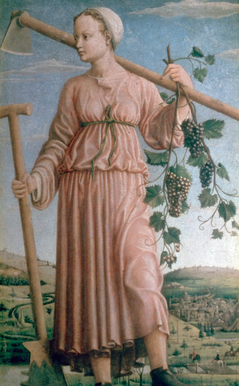 Alegoria do outono, século XV de Francesco del Cossa
