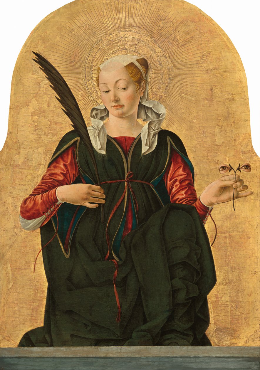 Santa Lúcia de Francesco del Cossa