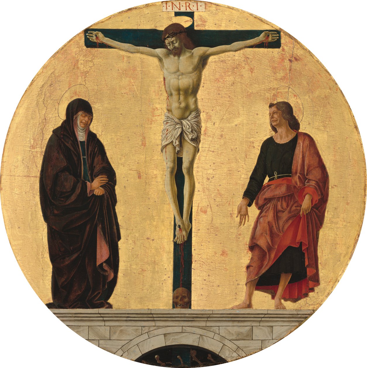 A crucificação, c.1473-74 de Francesco del Cossa