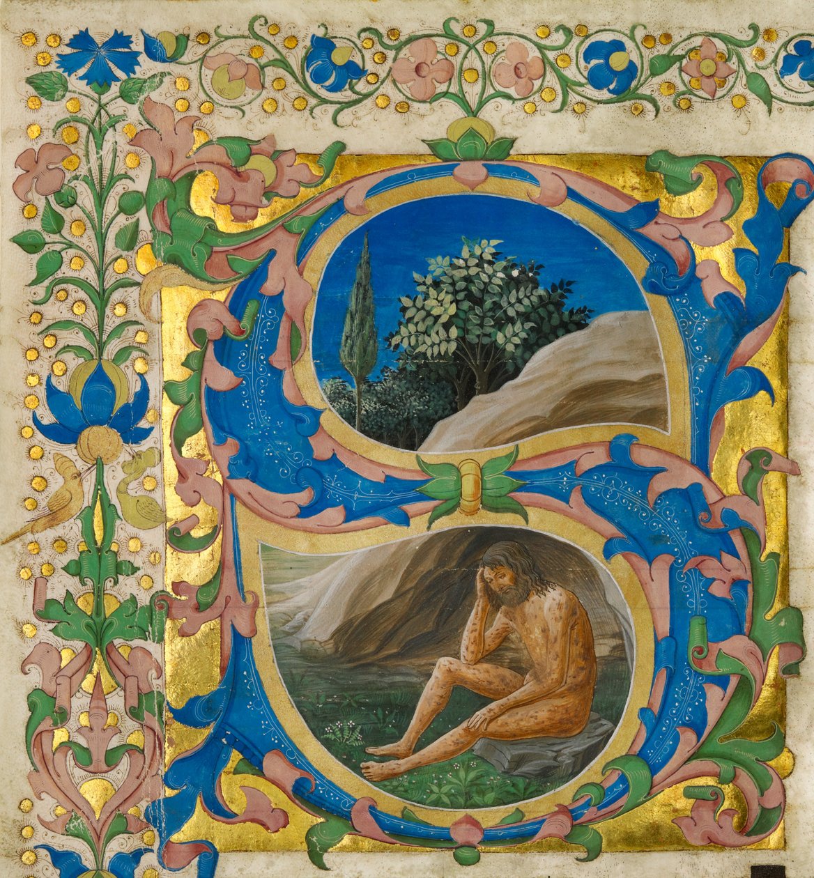 Inicial S: Emprego de Francesco di Antonio del Chierico