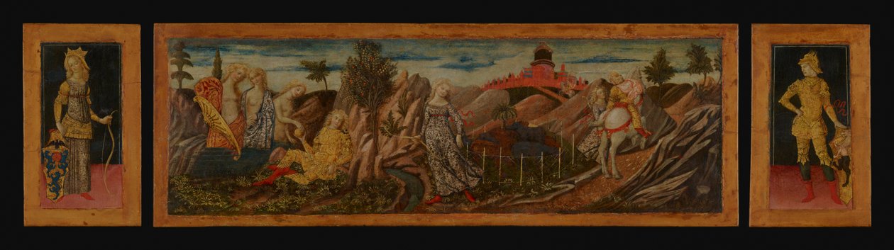 A História de Oenone e Paris de Francesco di Giorgio Martini