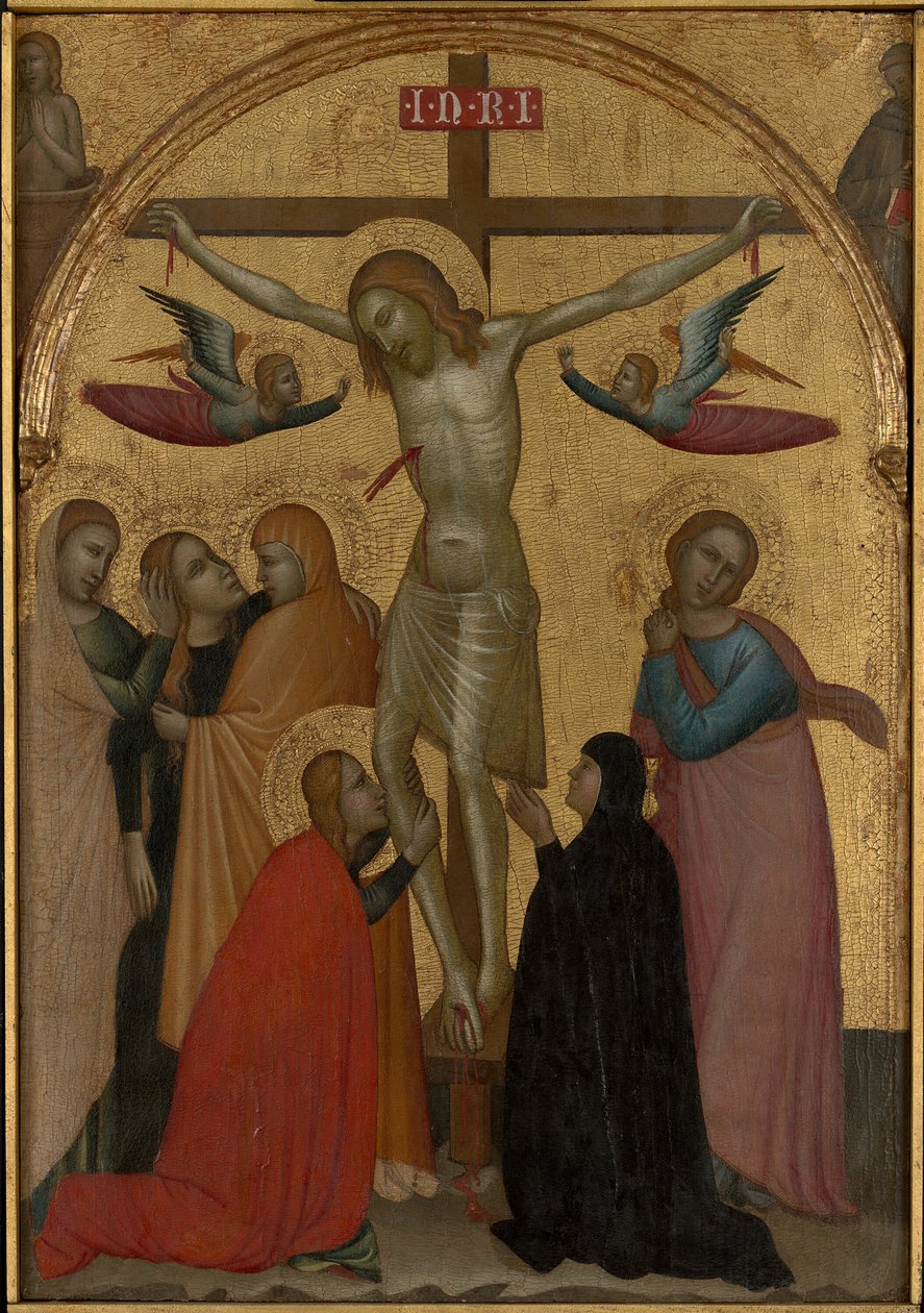 A Crucificação, c. 1370. de Francescuccio Ghissi