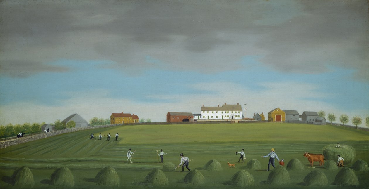 Fazenda de Ralph Wheelock, c.1822 de Francis Alexander