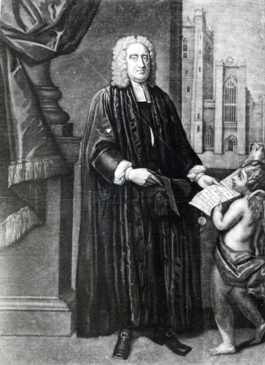 Jonathan Swift, gravado por Andrew Miller, 1743 de Francis Bindon
