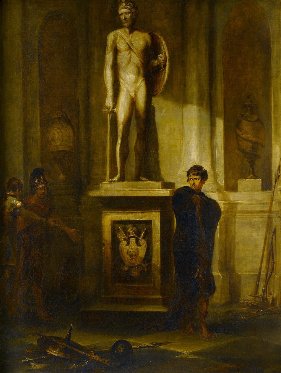 Cena de Coriolano, 1797 de Sir Peter Francis Bourgeois
