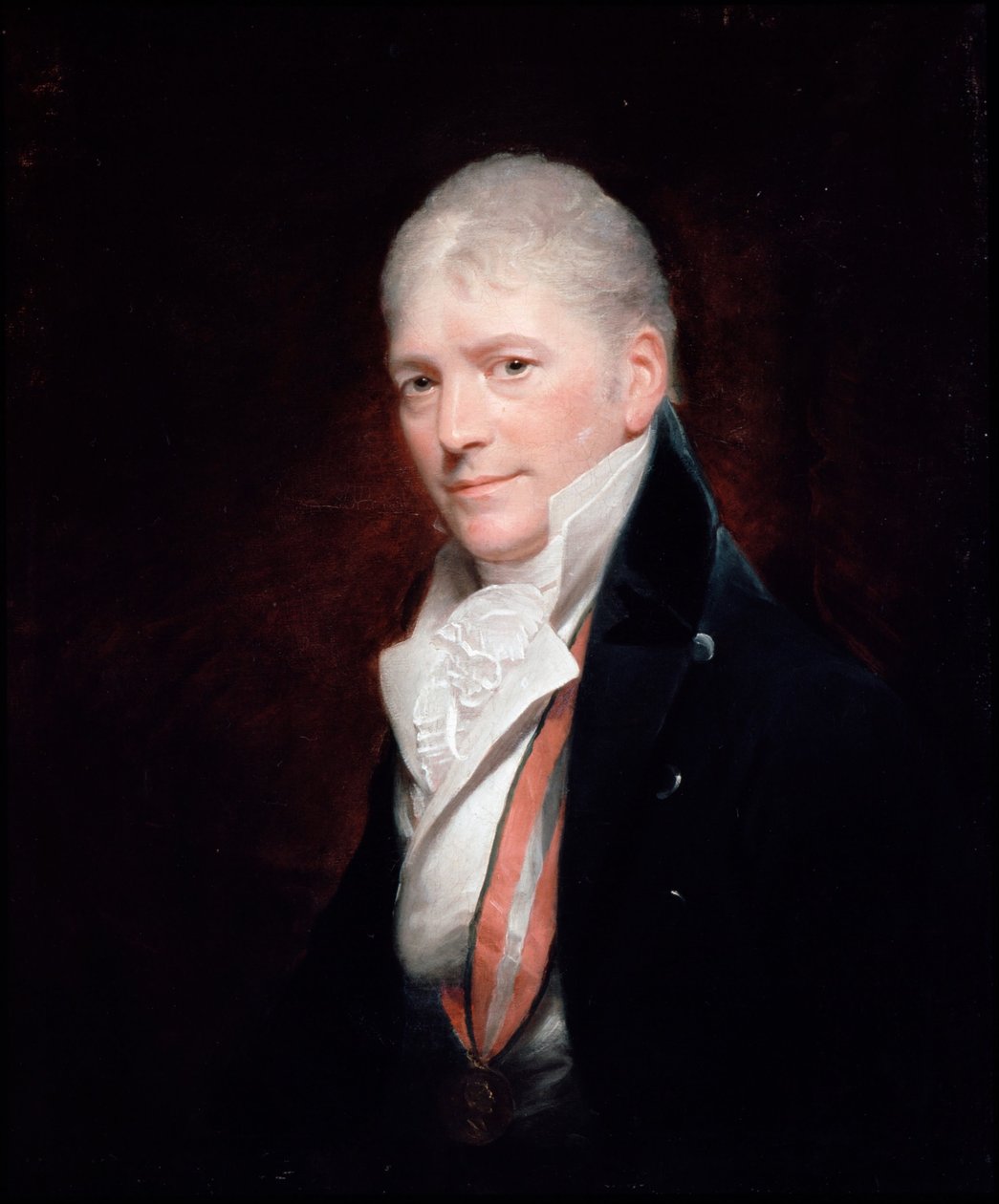 Auto-retrato depois de Beechey de Francis Bourgeois
