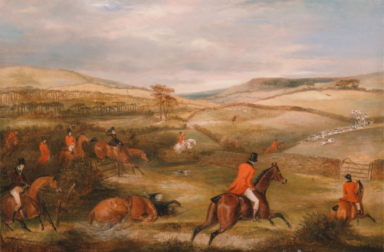 The Berkeley Hunt, 1842 - A perseguição de Francis Calcraft Turner