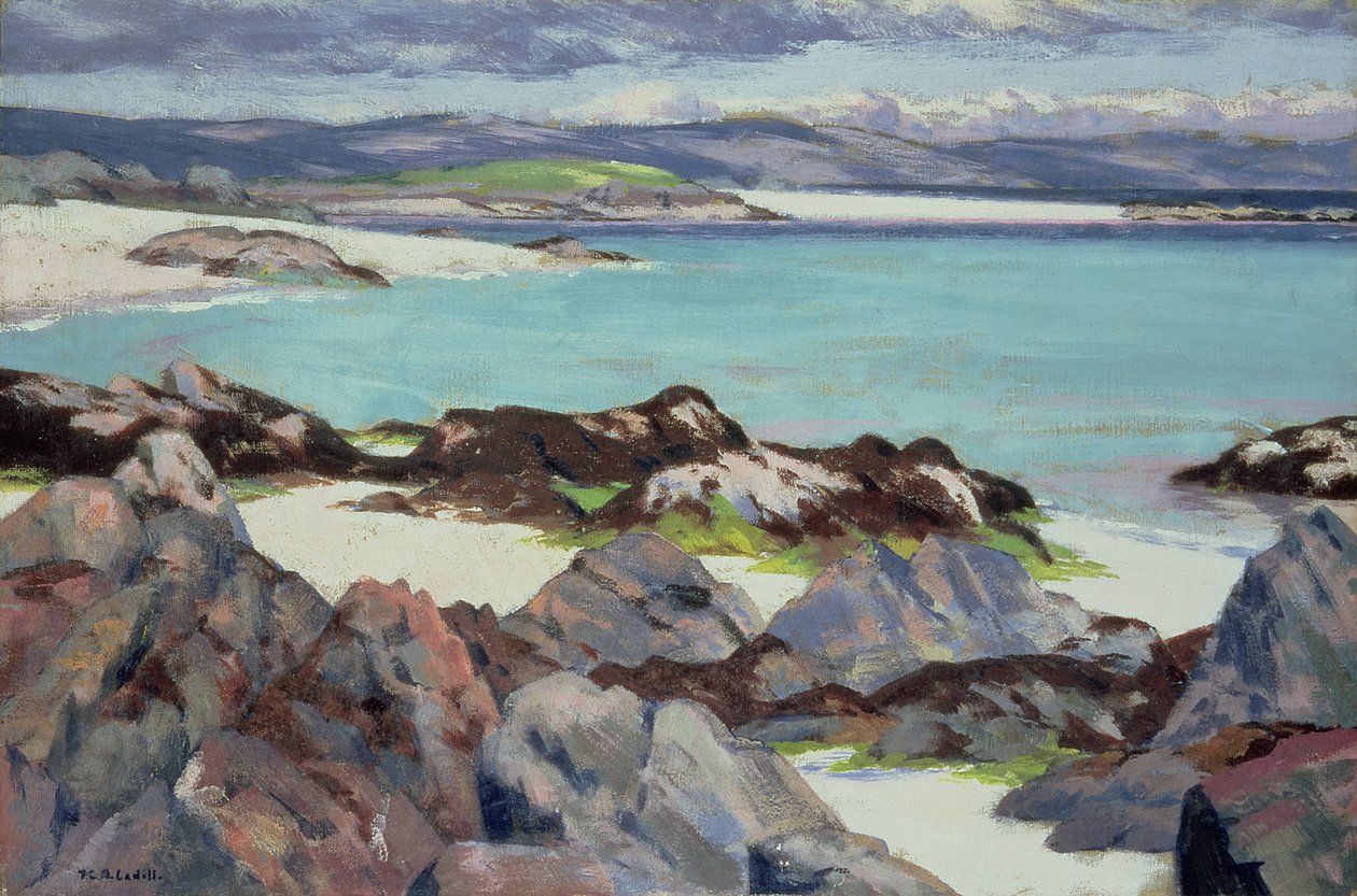 Iona, a baía do leste, 1928 de Francis Campbell Boileau Cadell