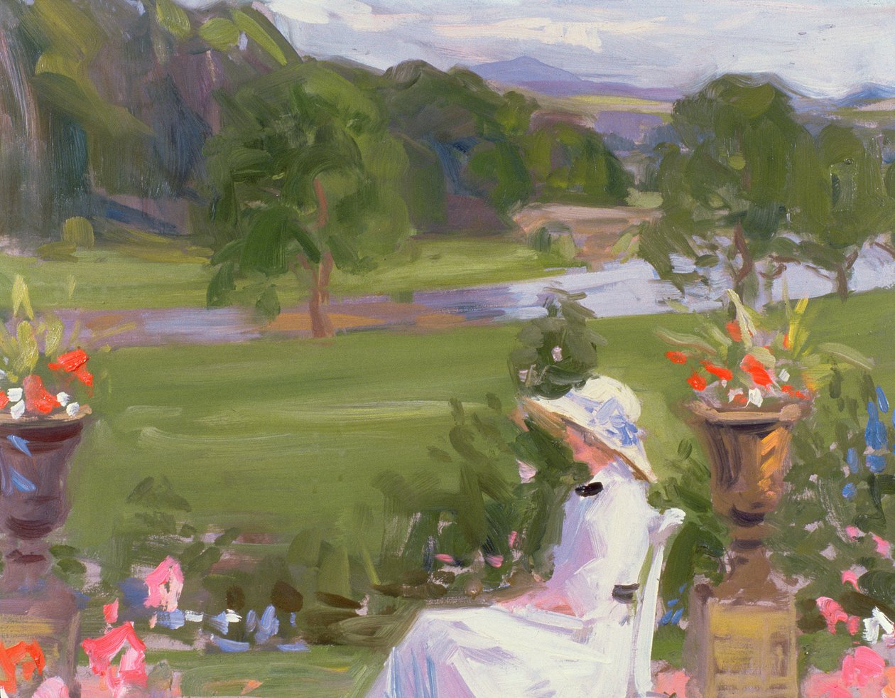 Jean Cadell em Dalserf, 1912 de Francis Campbell Boileau Cadell
