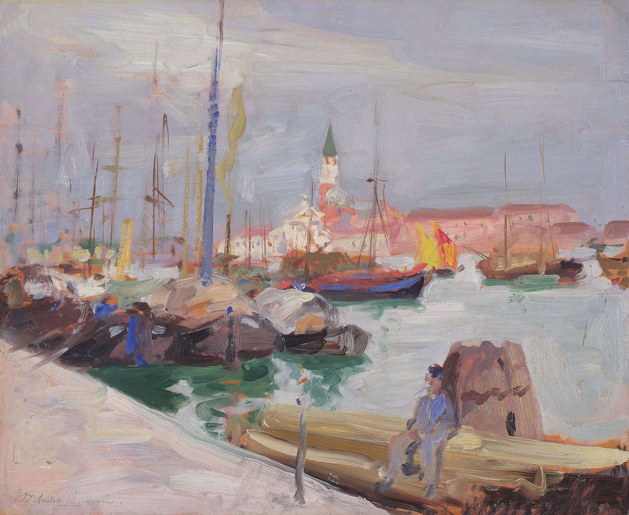 Veneza, c.1910 de Francis Campbell Boileau Cadell