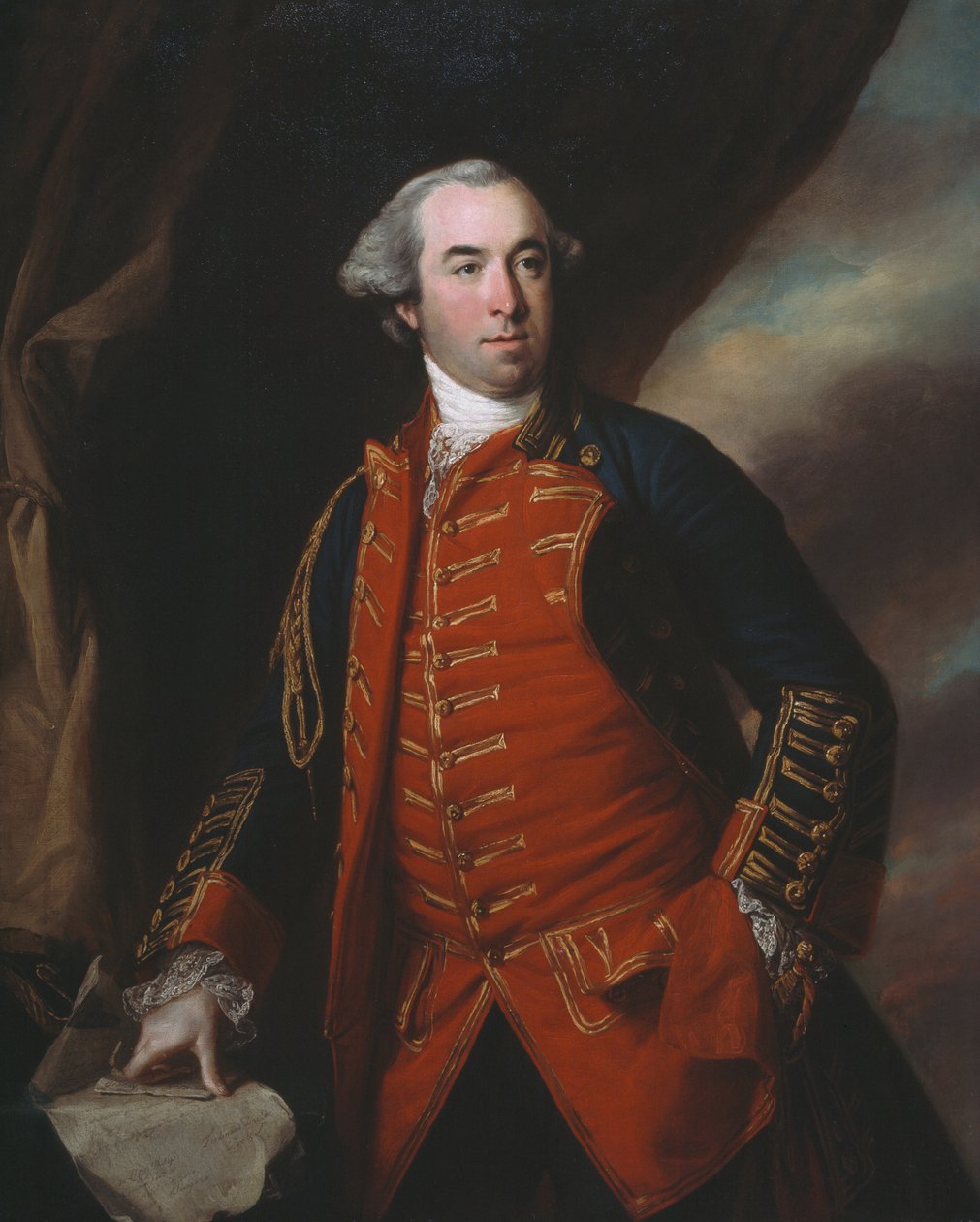 Tenente Coronel William Phillips (1731-81) 1764 de Francis Cotes