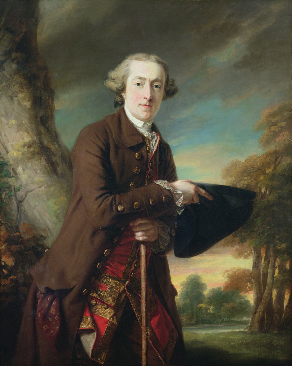 Retrato de Charles Colmore, c.1760-65 de Francis Cotes