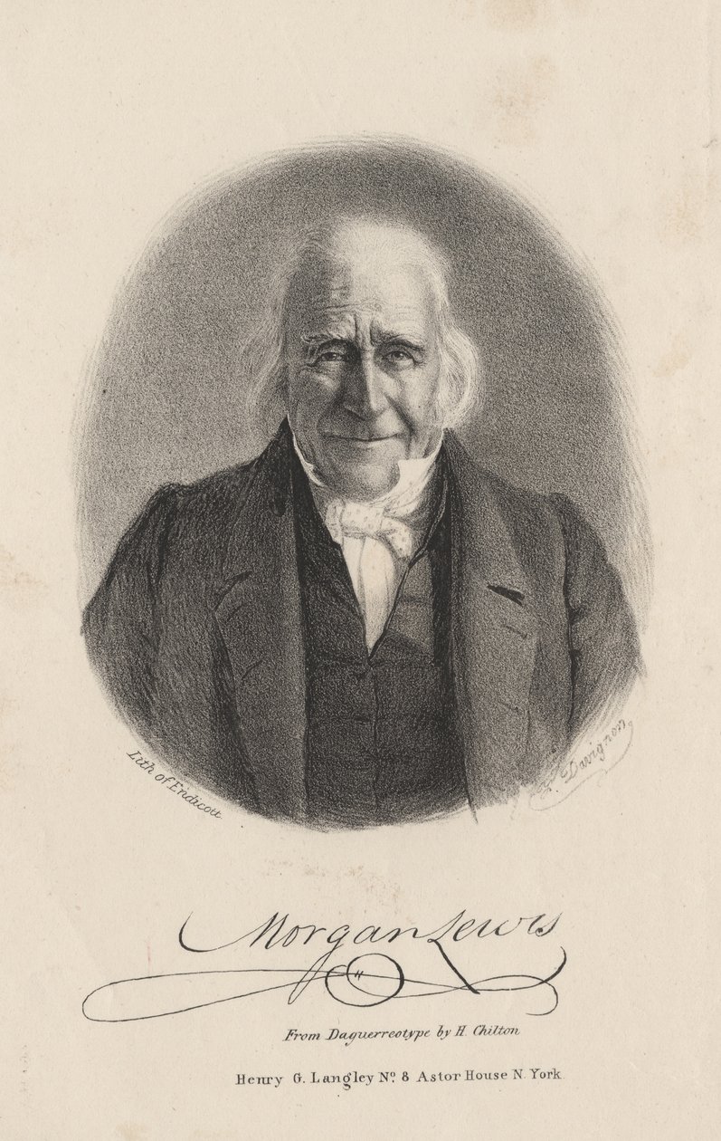 Morgan Lewis, litho por Endicott, 1844 de Francis D