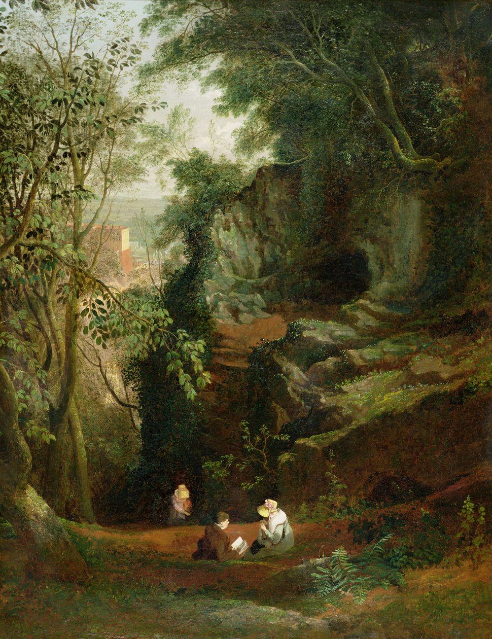 Paisagem perto de Clifton, c.1822-23 de Francis Danby