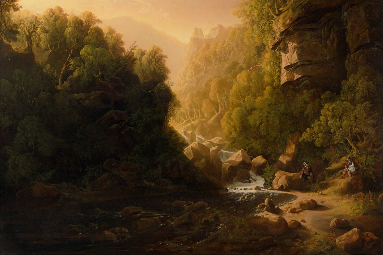 A Torrente da Montanha de Francis Danby