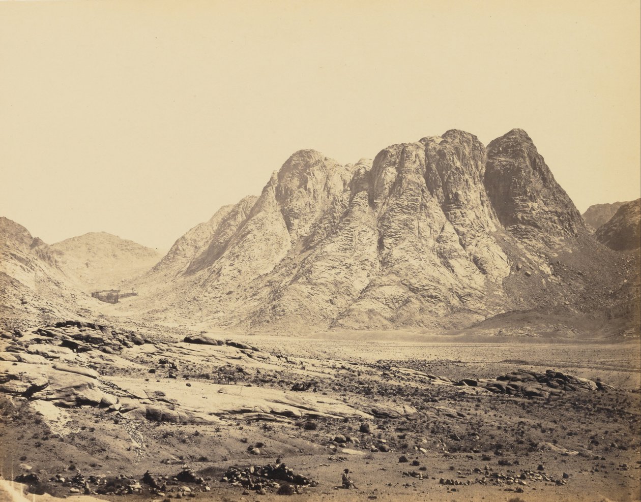 Monte Horeb, Sinai de Francis Frith