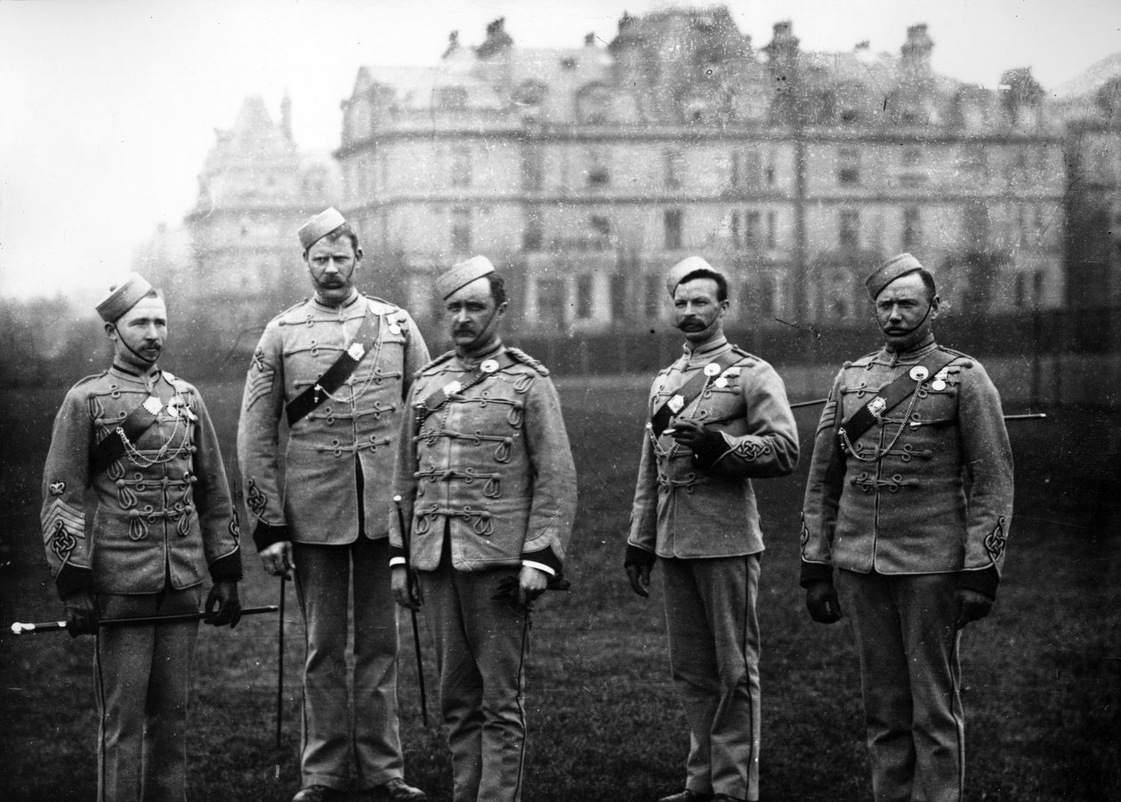 Oficiais do Queens Westminster Volunteers (13º Middlesex), c.1890s de Francis G. O. Stuart