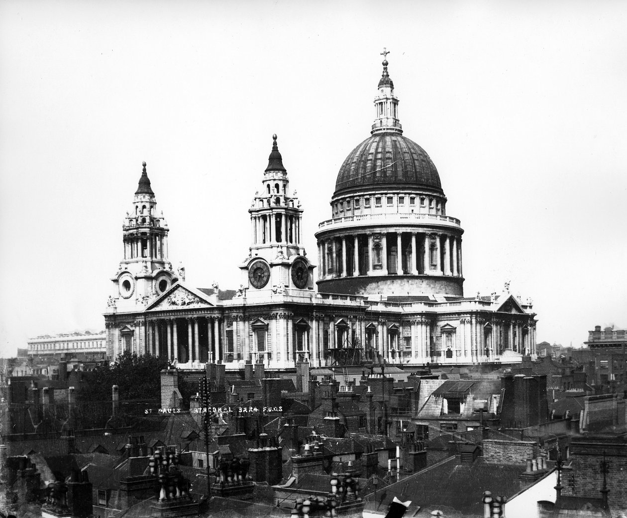 Catedral de São Paulo, c.1880 de Francis G. O. Stuart