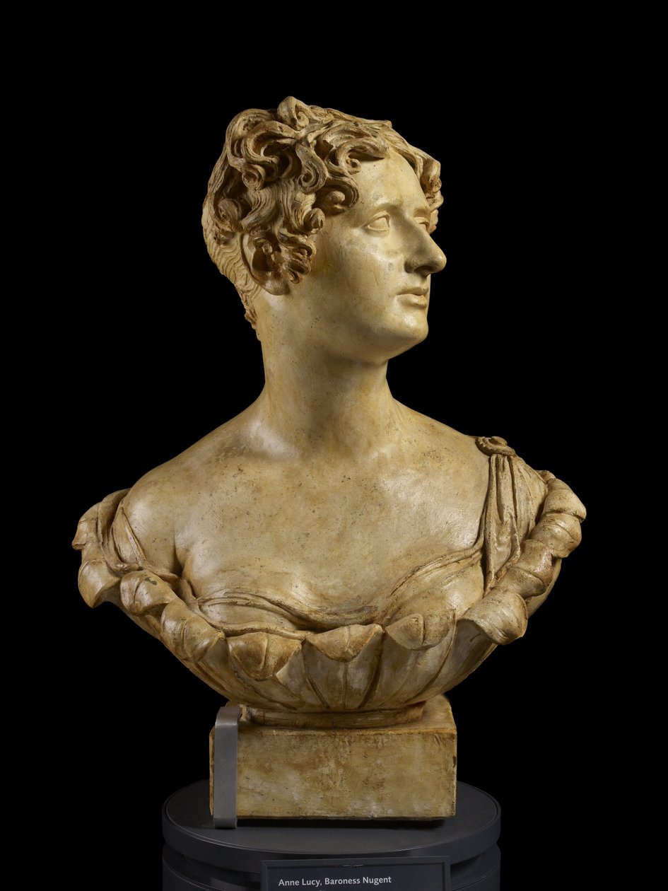 Busto de Anne Lucy, baronesa Nugent, 1819-1820 (gesso) de Francis Legatt Chantrey