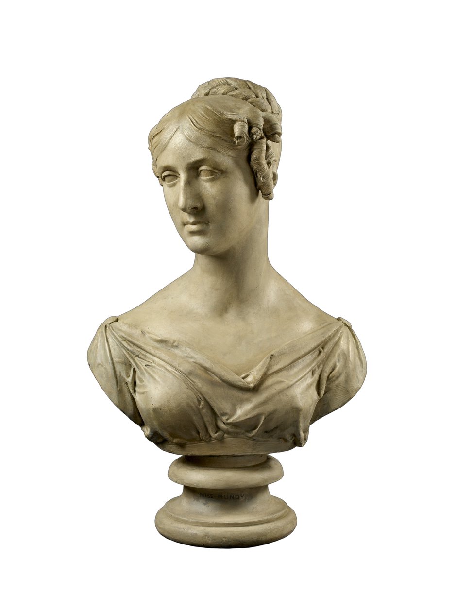 Busto da Miss Mundy (gesso) de Francis Legatt Chantrey