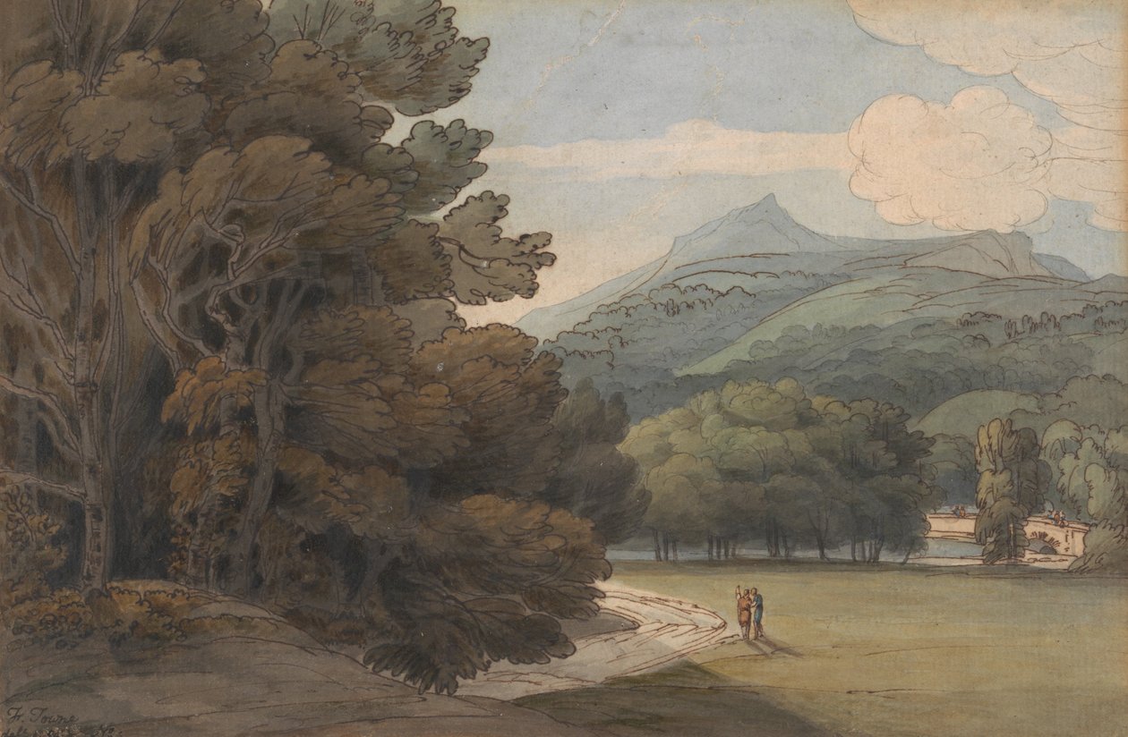 Perto de Ambleside de Francis Towne