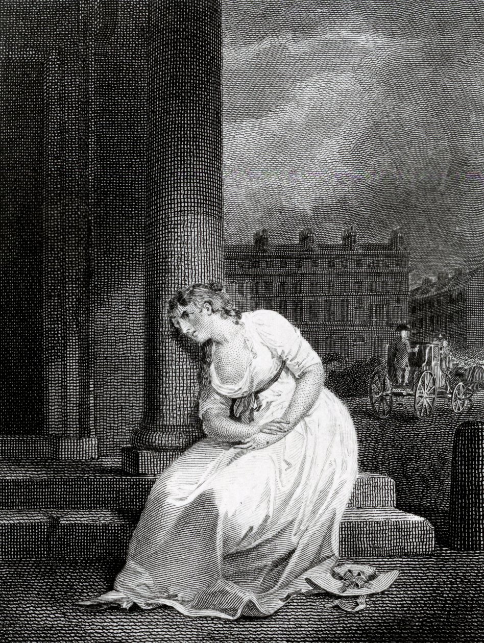 Ilustração à edição de Du Roveray do Poema de Oliver Goldsmith "The Deserted Village", 1800 de Francis Wheatley