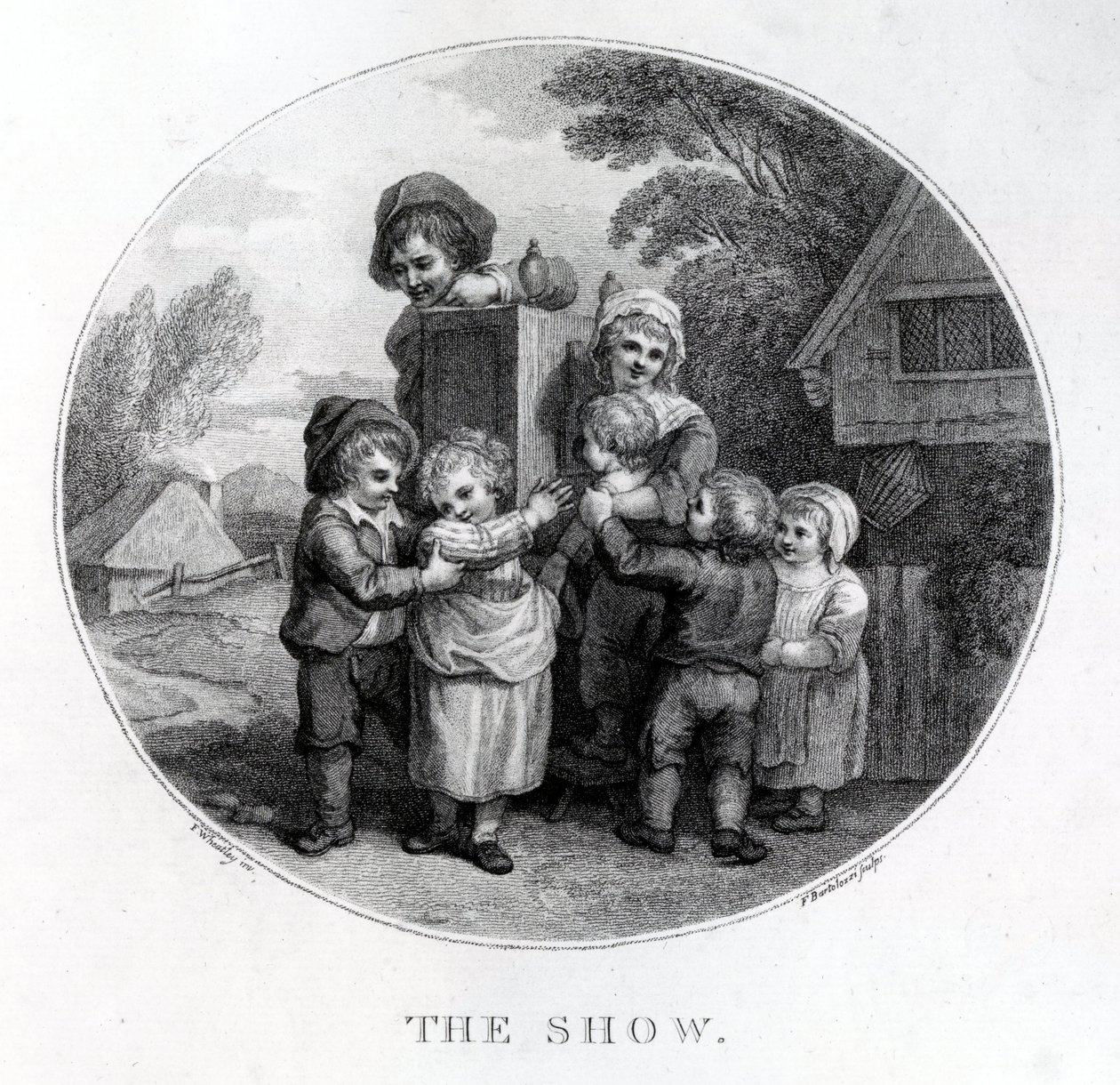 The Peep Show, 1789 de Francis Wheatley