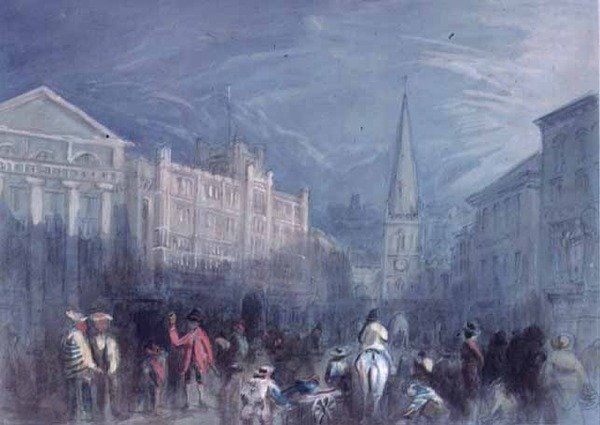 Vista, de, rua larga, bristol de Francis Abel William Taylor Armstrong