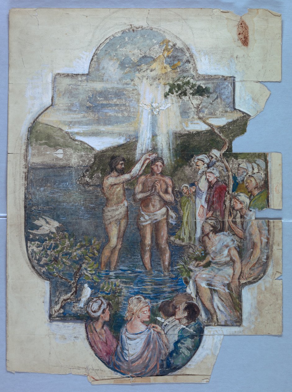 Batismo de Cristo de Francis Augustus Lathrop