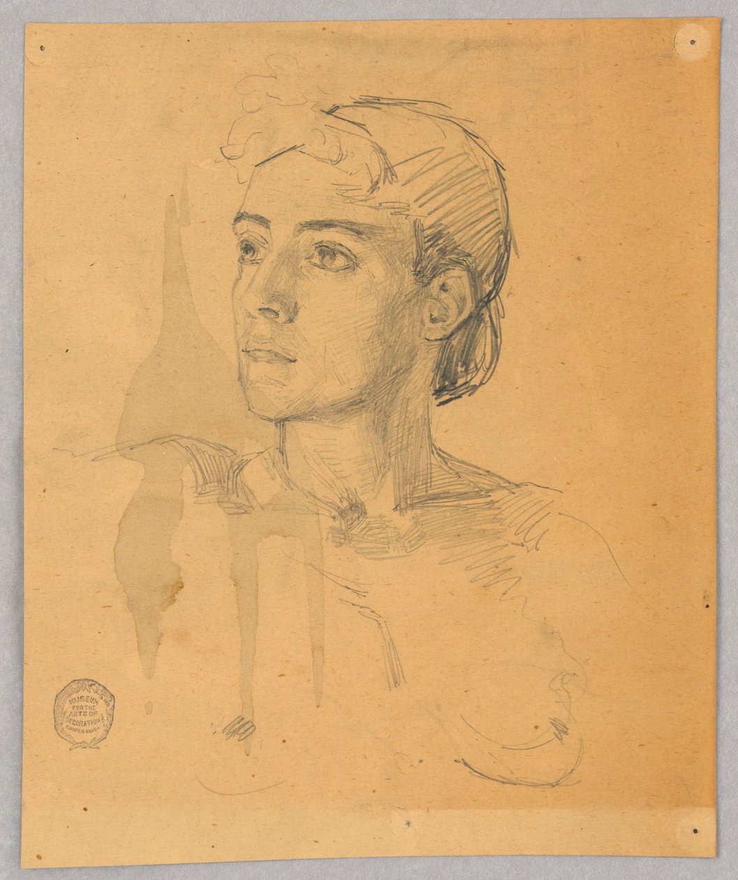 busto de nu feminino de Francis Augustus Lathrop