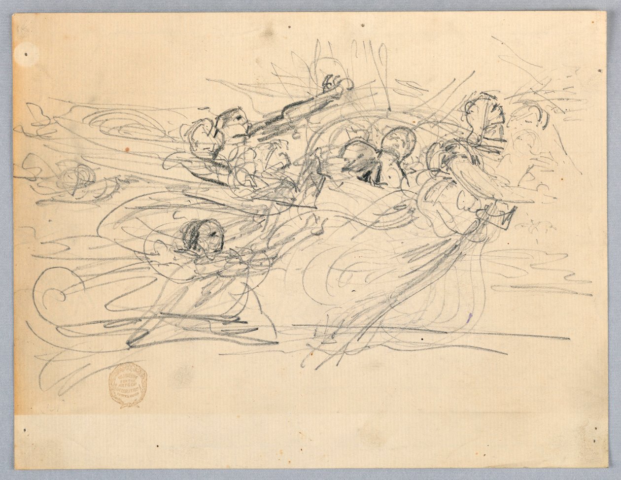 Grupo de anjos de Francis Augustus Lathrop