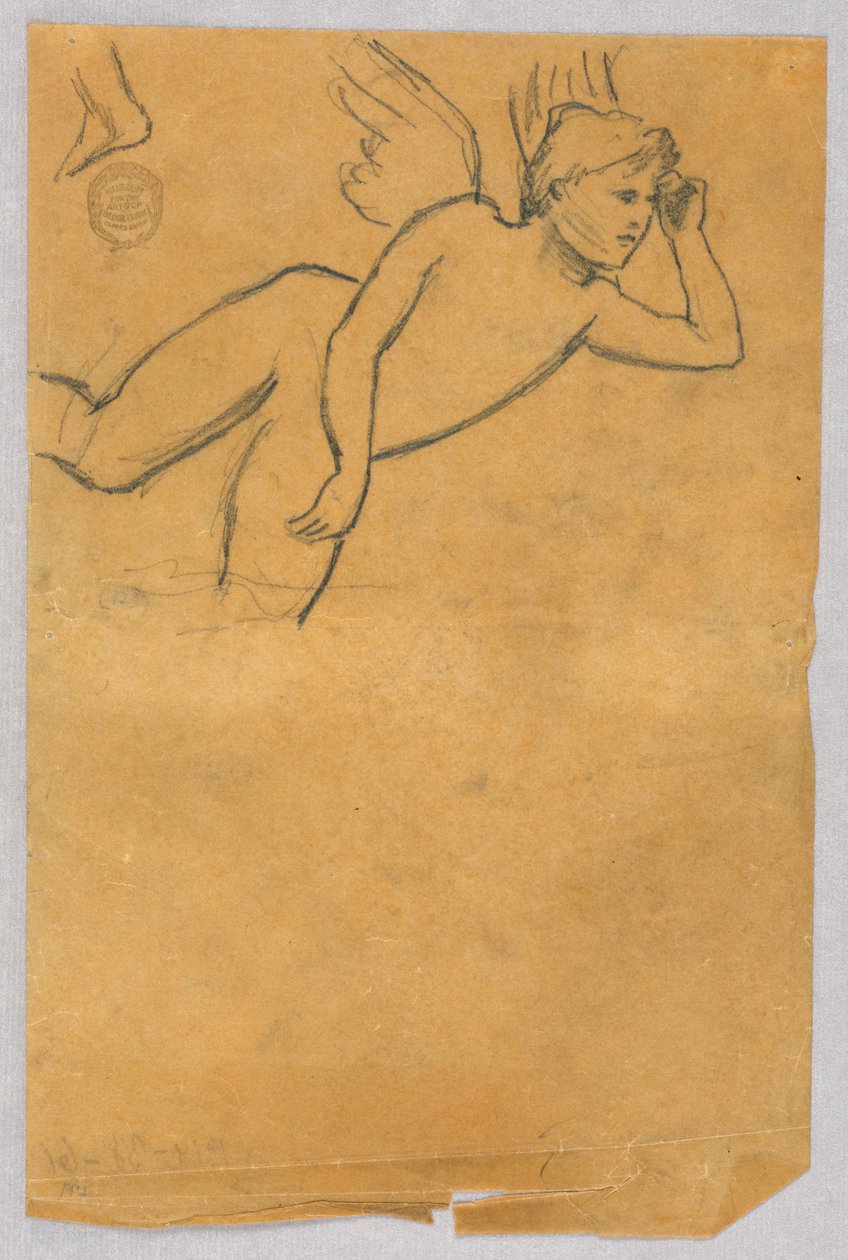 Esboço para Putto de Francis Augustus Lathrop