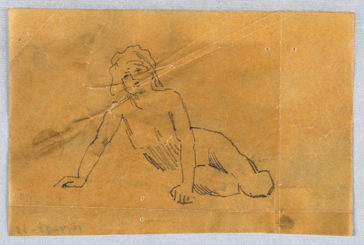 Esboço para Putto de Francis Augustus Lathrop