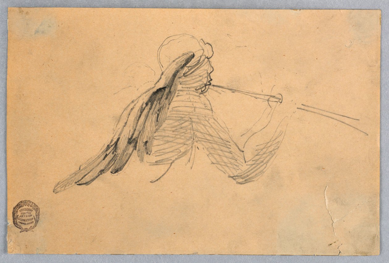 Esboço para um anjo de Francis Augustus Lathrop
