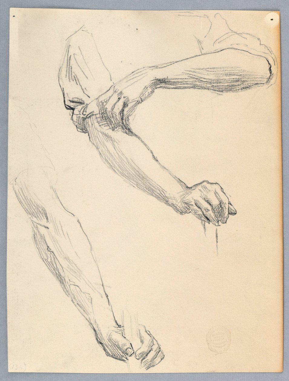 Estudos de armas de Francis Augustus Lathrop