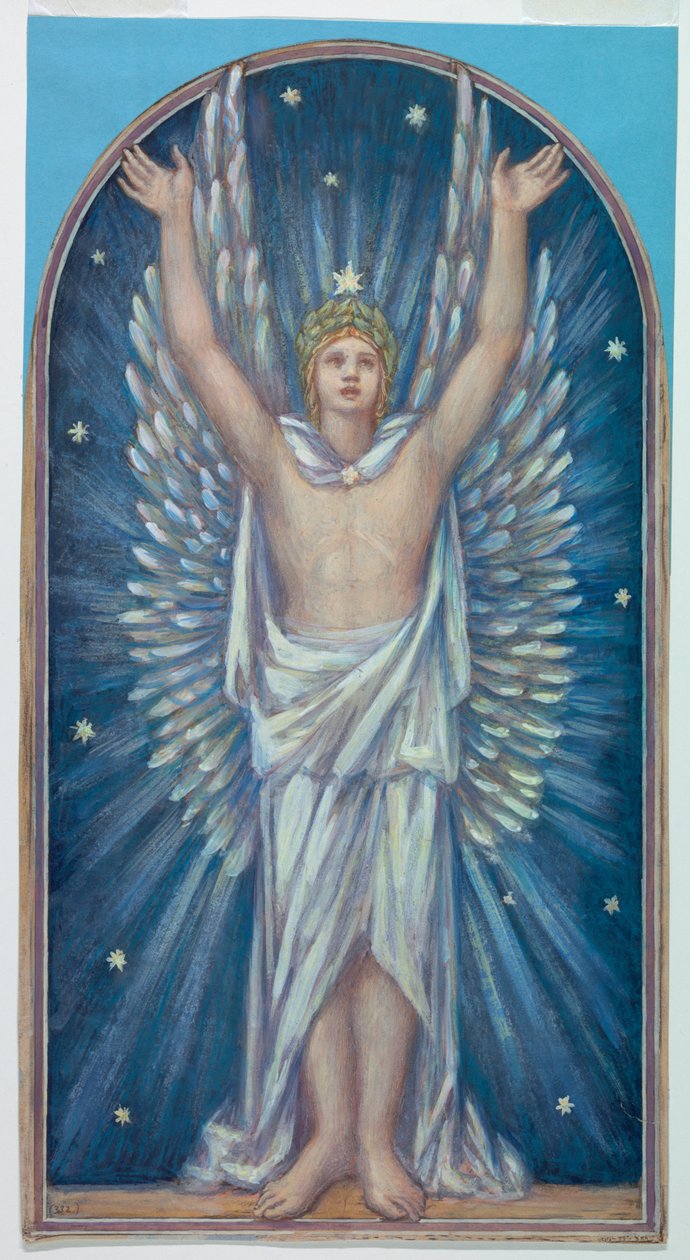 Estudo para figura de Francis Augustus Lathrop