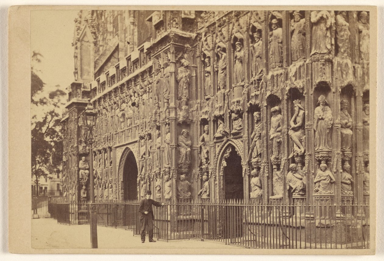 [Uma catedral, possivelmente a de Exeter] de Francis Bedford