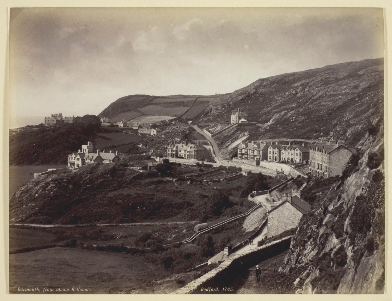 Barmouth, do alto de Bellevue de Francis Bedford
