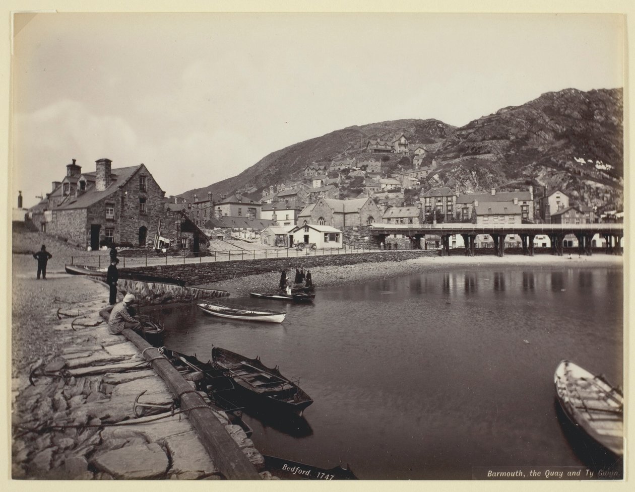 Barmouth, o Cais e Ty Gwyn de Francis Bedford