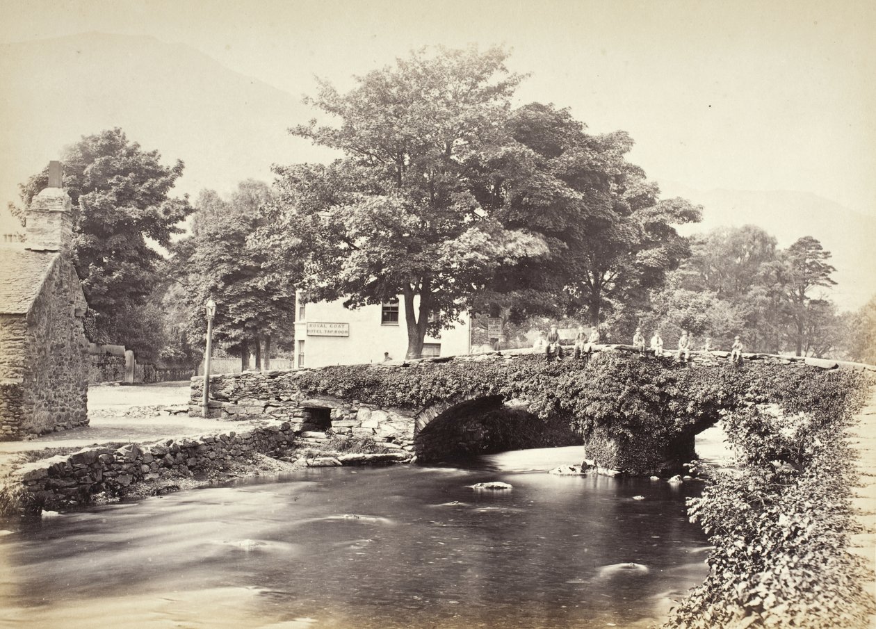 Beddgelert, a ponte e Moel Hebog, n.º 3 (518) de Francis Bedford