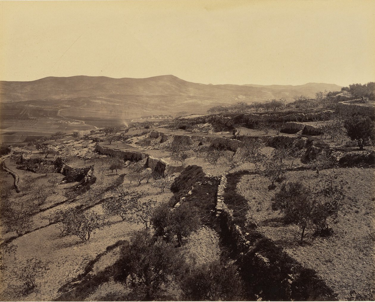 Belém - O Campo dos Pastores de Francis Bedford