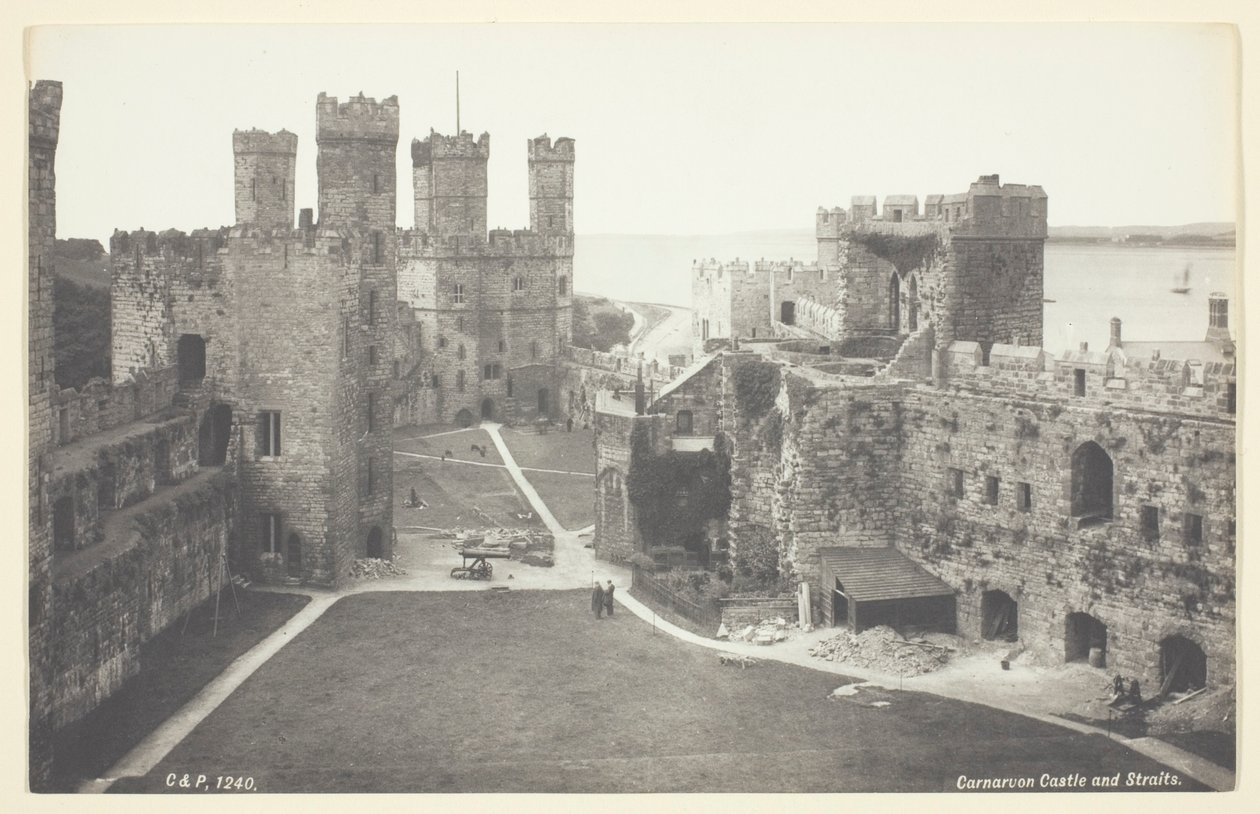 Castelo e Retos de Carnarvon de Francis Bedford