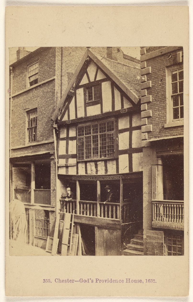 Chester - Casa da Providência de Deus, 1652. de Francis Bedford