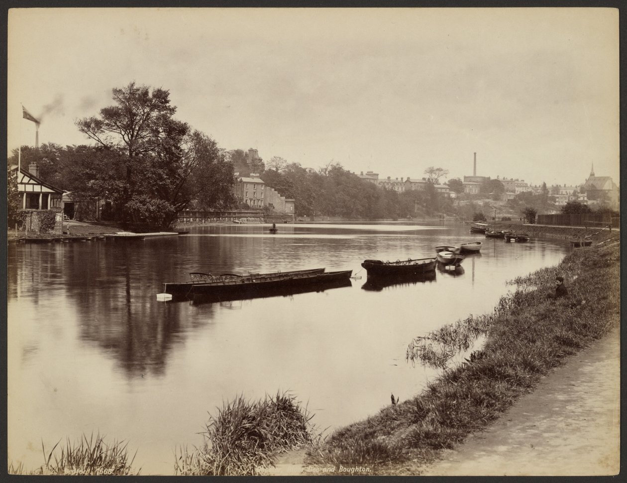 Chester, rio Dee e Boughton de Francis Bedford