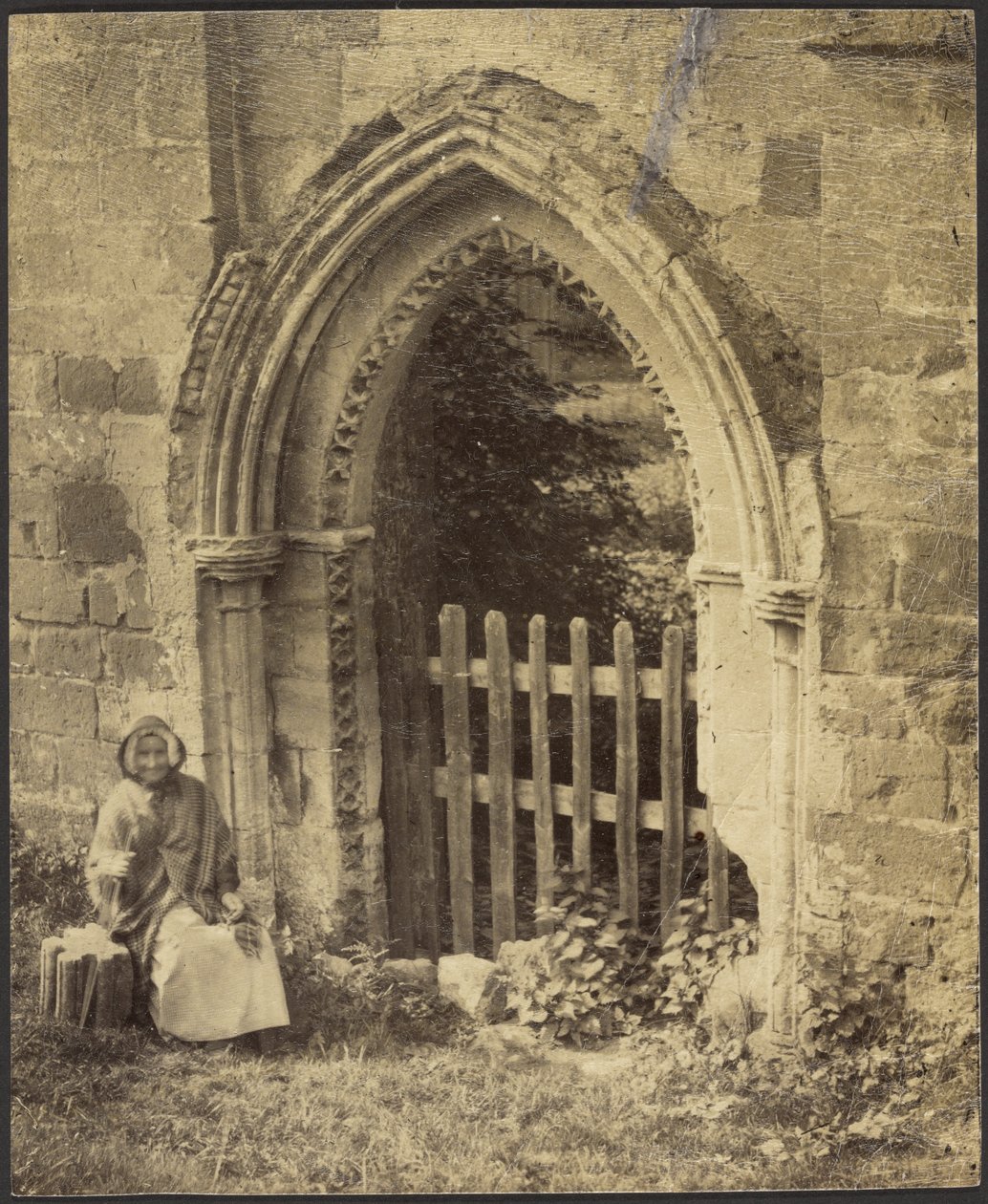 Porta, Abadia de Rivaulx de Francis Bedford