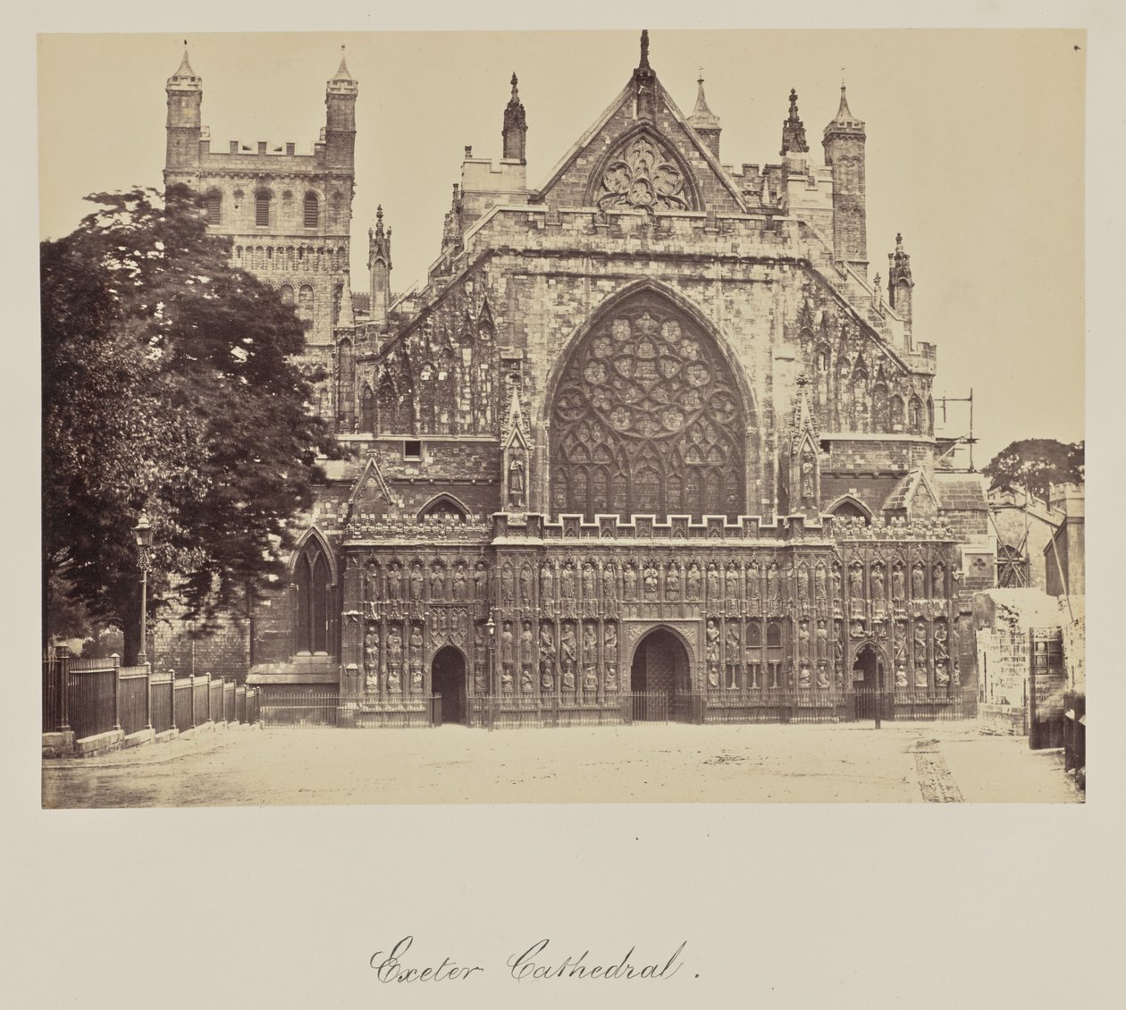 Catedral de Exeter. de Francis Bedford