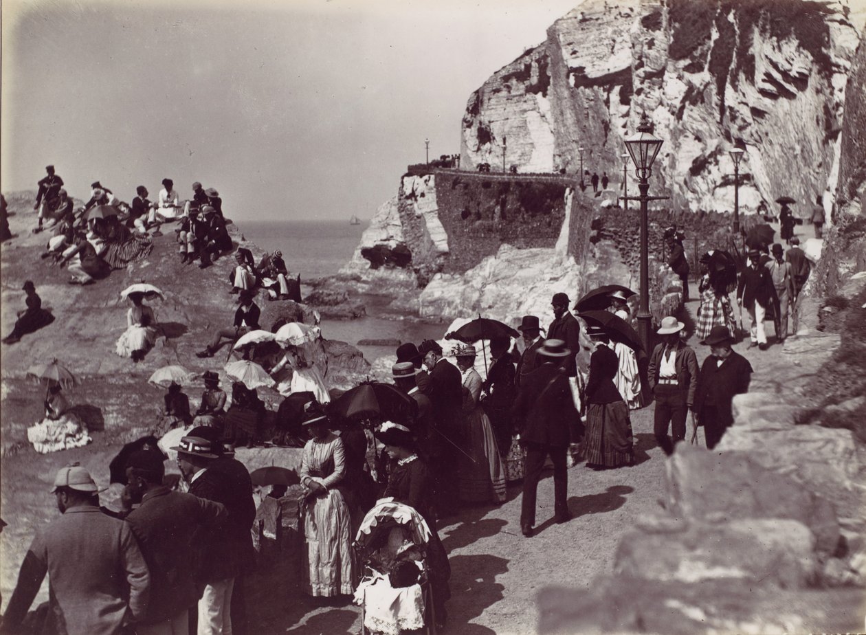 Ilfracombe, Capstone Parade, década de 1870. de Francis Bedford