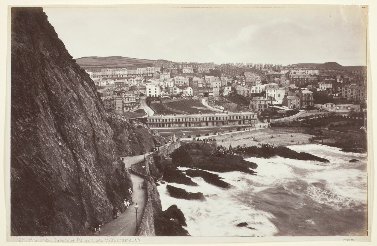 Ilfracombe, Capstone Parade e Wildersmouth de Francis Bedford