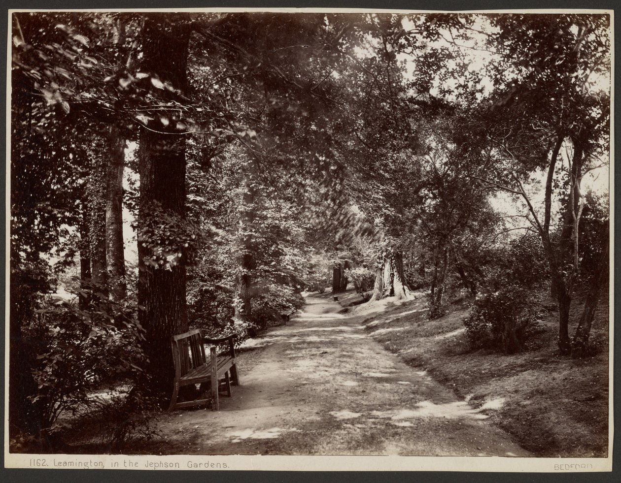 Leamington, nos Jardins Jephson de Francis Bedford